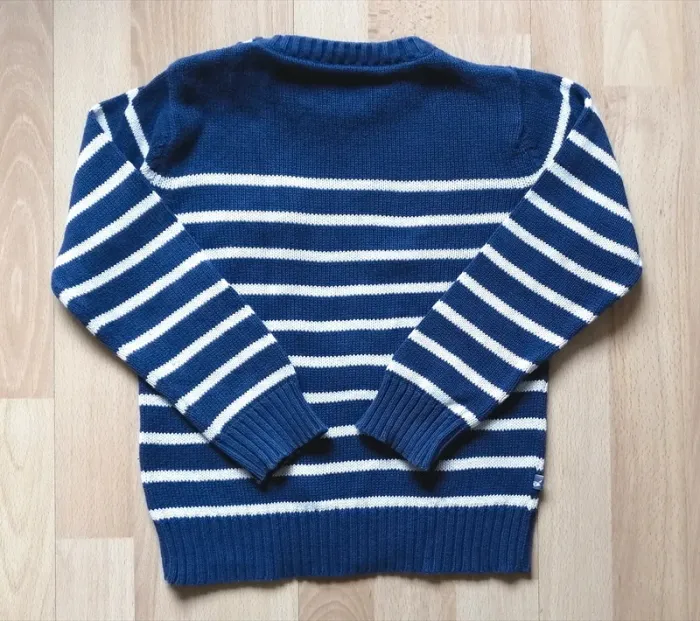 Pull mailles à rayures Sergent Major 5 ans - photo numéro 3