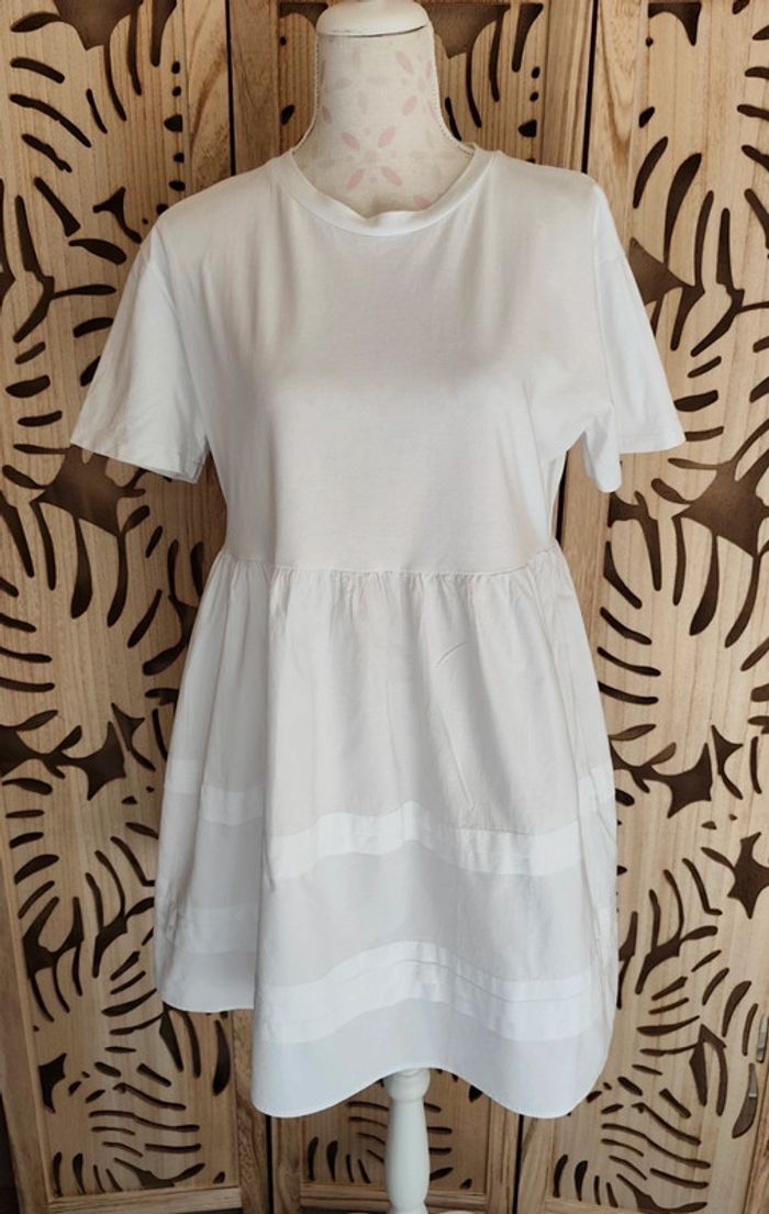 Robe blanche Taille L Zara - photo numéro 3