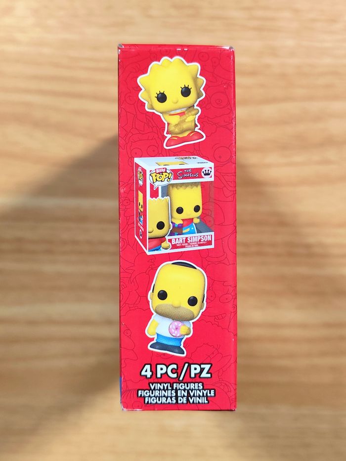 Boîte Funko Bitty Pop! Les Simpsons - Pack 4 Figurines (Marge, Moe + CHASE) - photo numéro 8