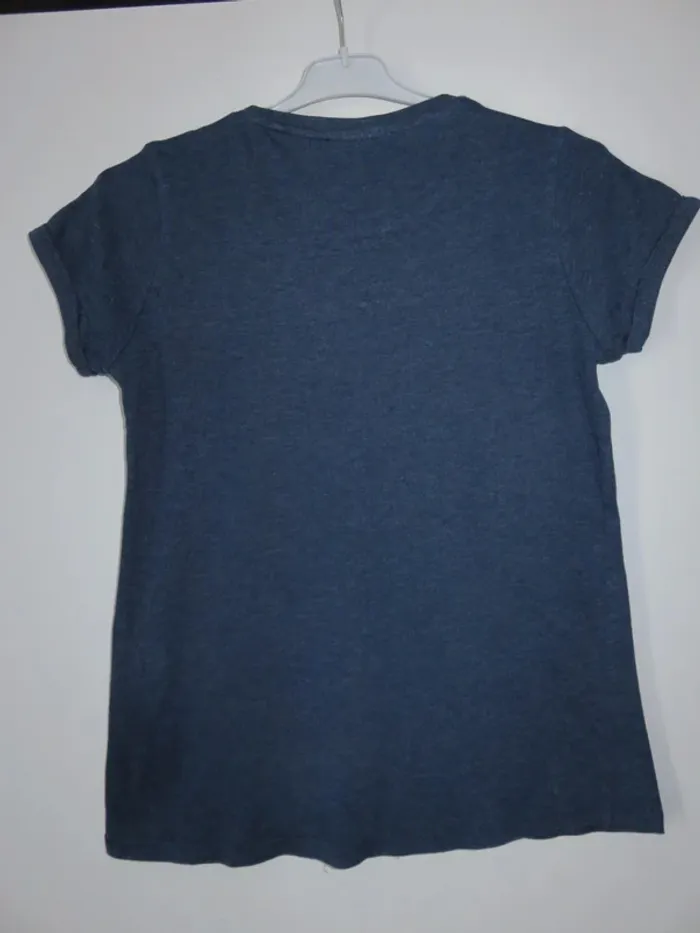T-shirt bleu FB Sister Taille S - photo numéro 2