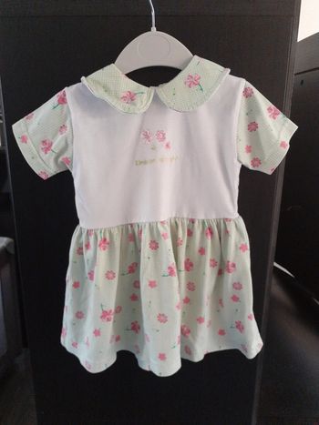 Robe été manches courtes 12 mois - Kimbaloo