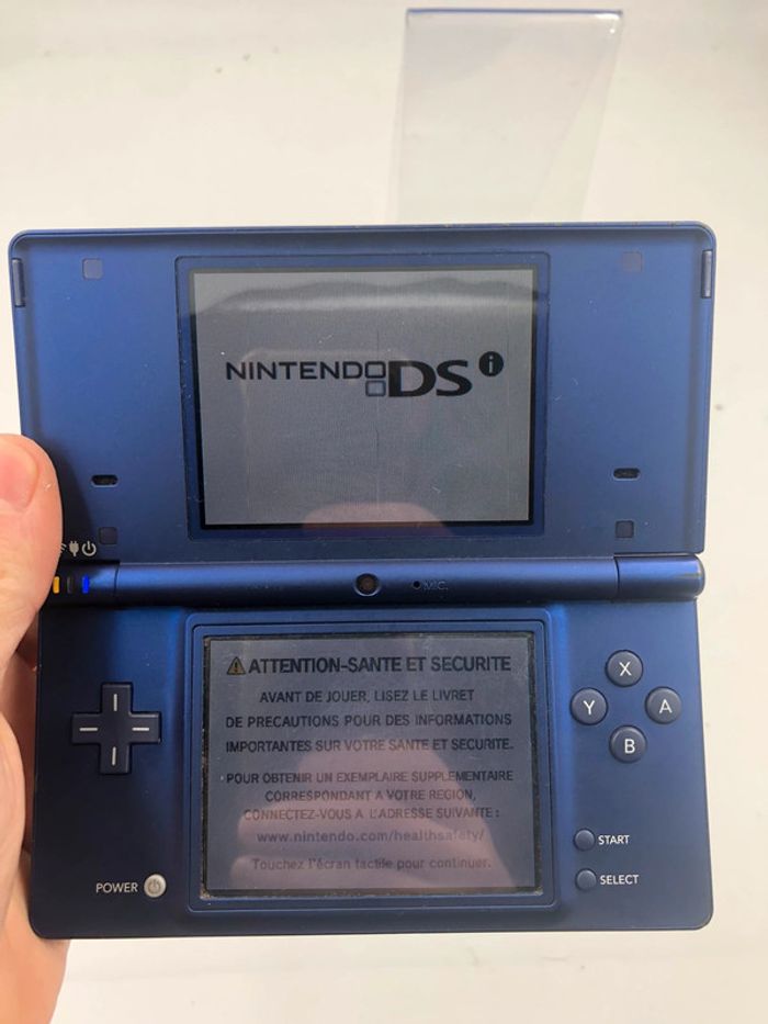 Console de jeu vidéo Nintendo Ds i bleu métal - photo numéro 2