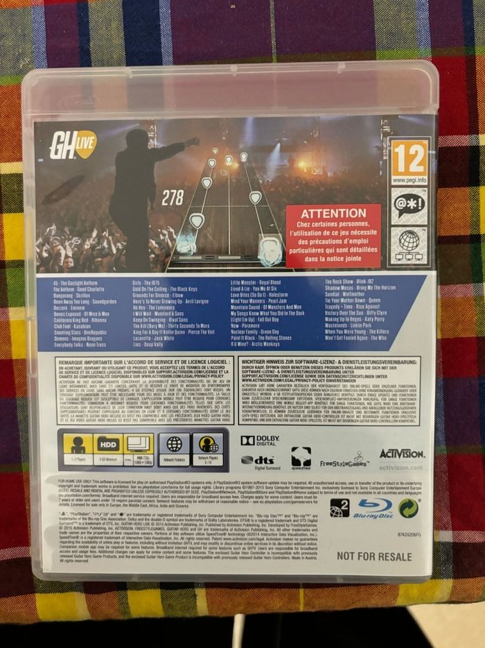 Jeu vidéo Guitare Hero Live  PS3 - photo numéro 6