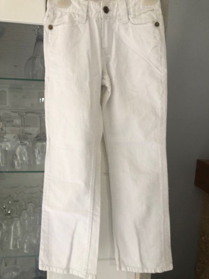 Pantalon blanc ikks 10 ans