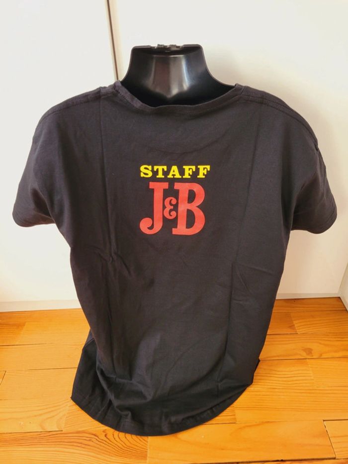 Tee shirt publicitaire Staff Whisky J&B XL neuf goodies - photo numéro 3