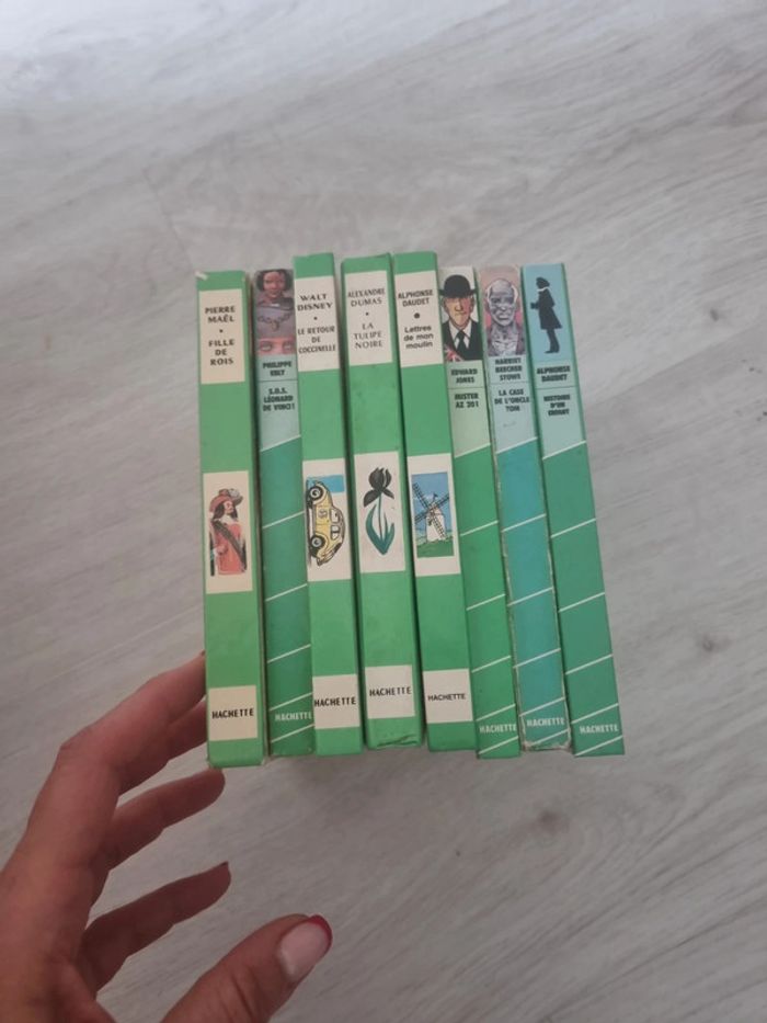Lot 8 bibliothèques vertes - photo numéro 3