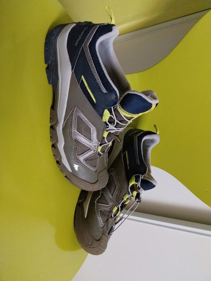 Chaussures de randonnée garçon quechua 37 - photo numéro 2