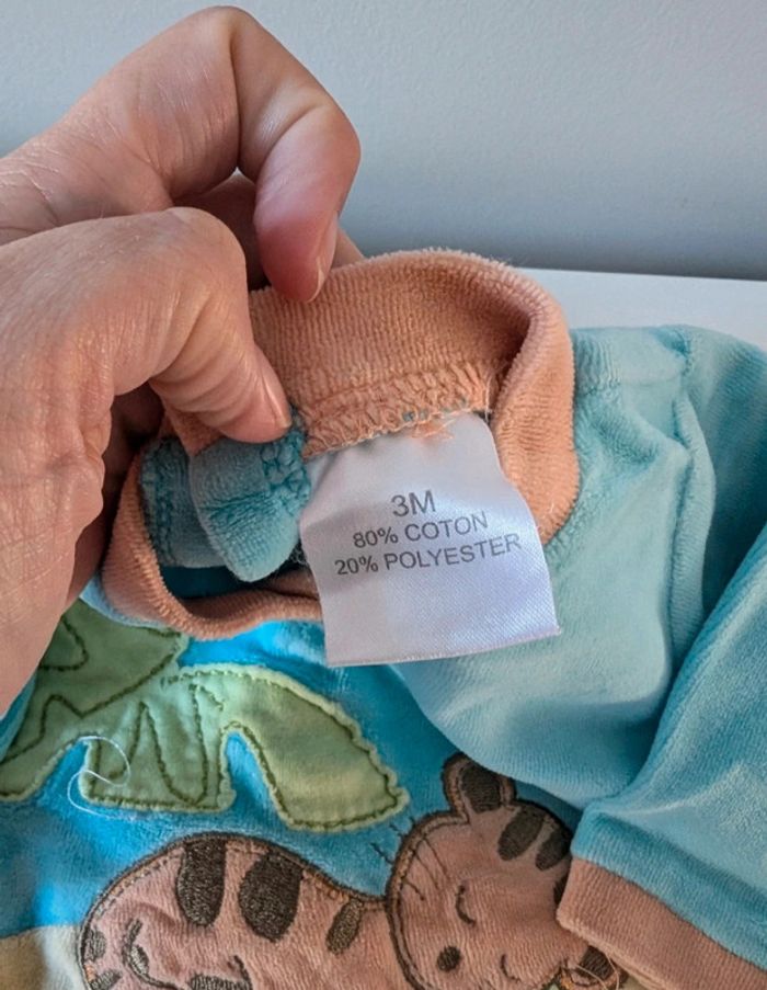 Lot pyjamas colorés 3M - photo numéro 4