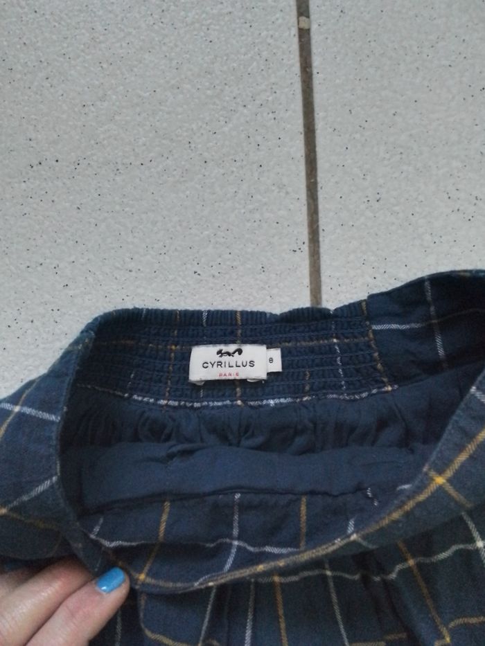 Jupe plissée doublée. Taille 8ans - photo numéro 3