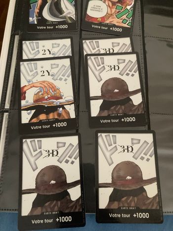 Lot de carte one piece don foil