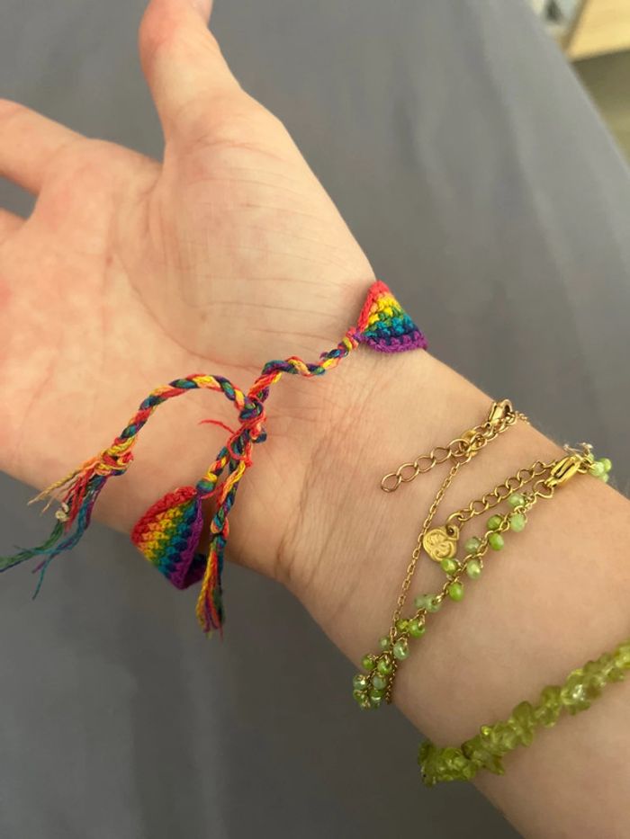 Bracelet multicolore - photo numéro 3