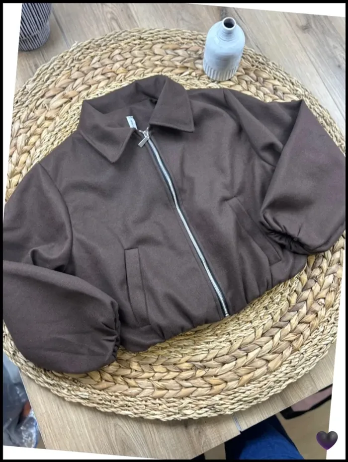 veste femme marron choco neuf blouson léger taille M taille S taille L lot femme