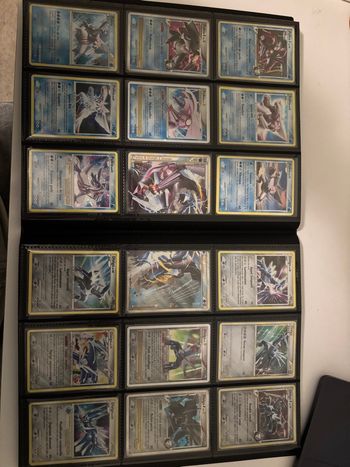 Lot de cartes Pokémon palkia et dialga