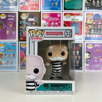 Funko Pop Mr Monopoly Jail 32 – Retro Toys – Figurine Vinyle en boîte