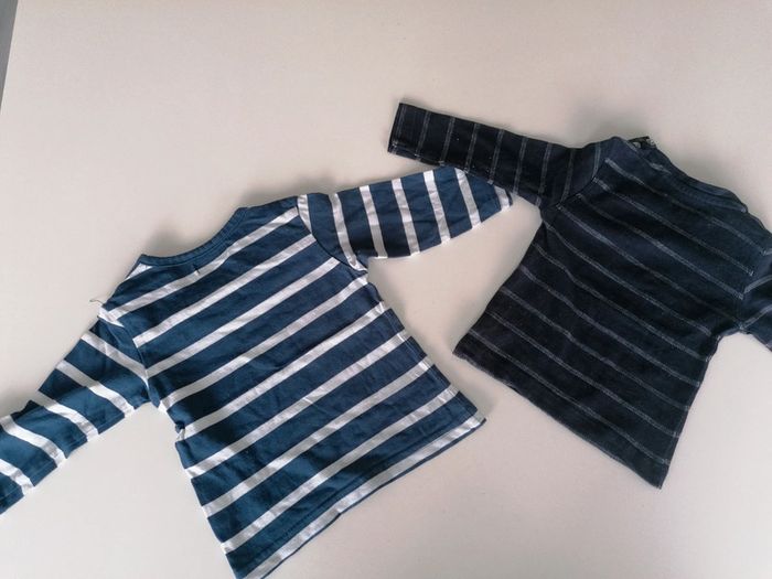 Lot 2 hauts manches longues T 6 mois garçon 👶 - photo numéro 4