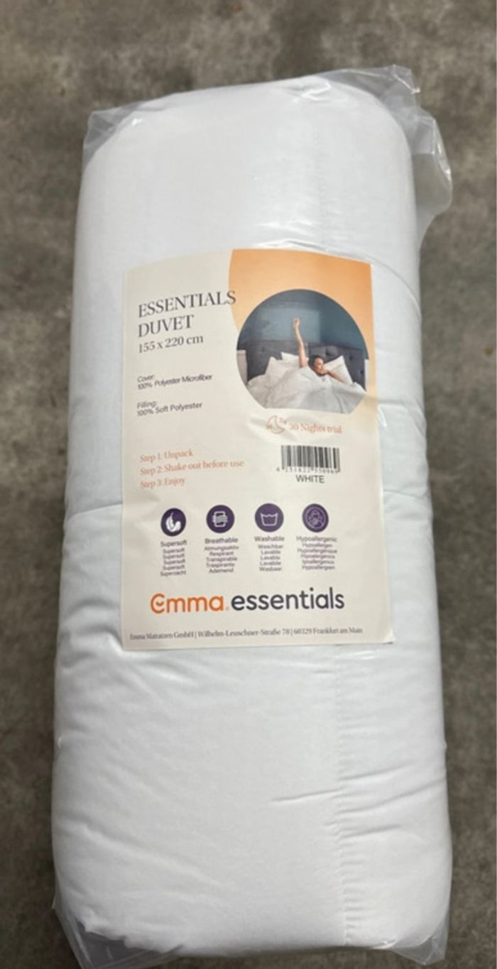 Pack Couette et housse de couette Emma 155x220 avec une taie d’oreiller 80x40