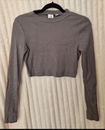 Crop top manche longue