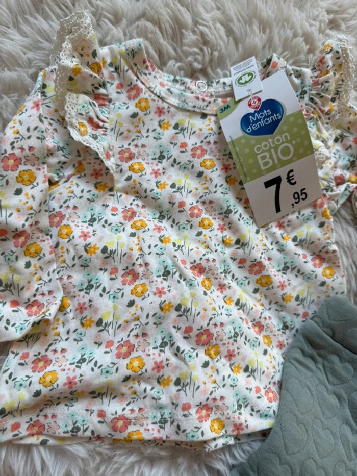 Ensemble neuf bébé fille - photo numéro 2
