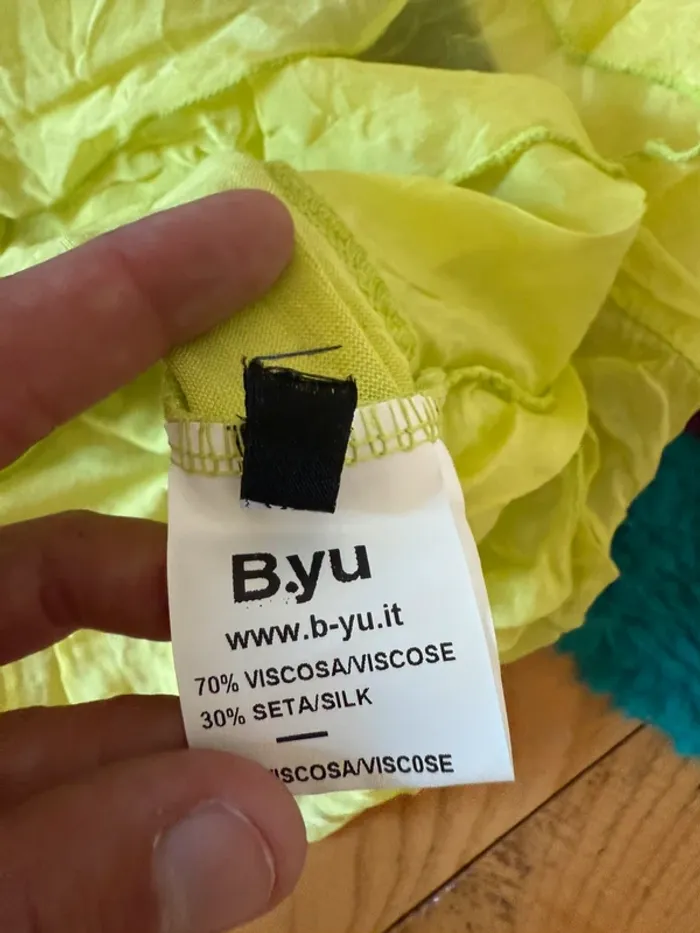 Débardeur vert neuf sans étiquette taille XS b.yu - photo numéro 8