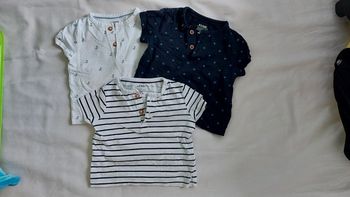 Lot de 3 tee shirts 6 mois