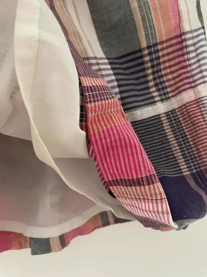 Robe à carreaux Camaieu taille 34 - photo numéro 4