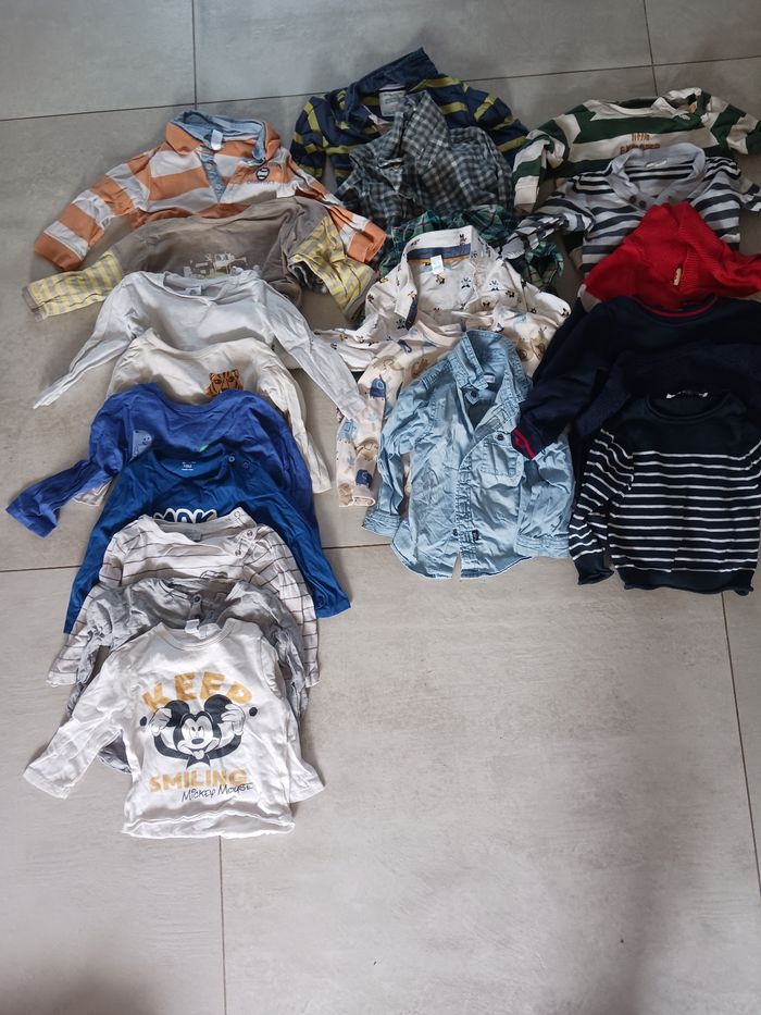Lot vêtements 18 mois garçon