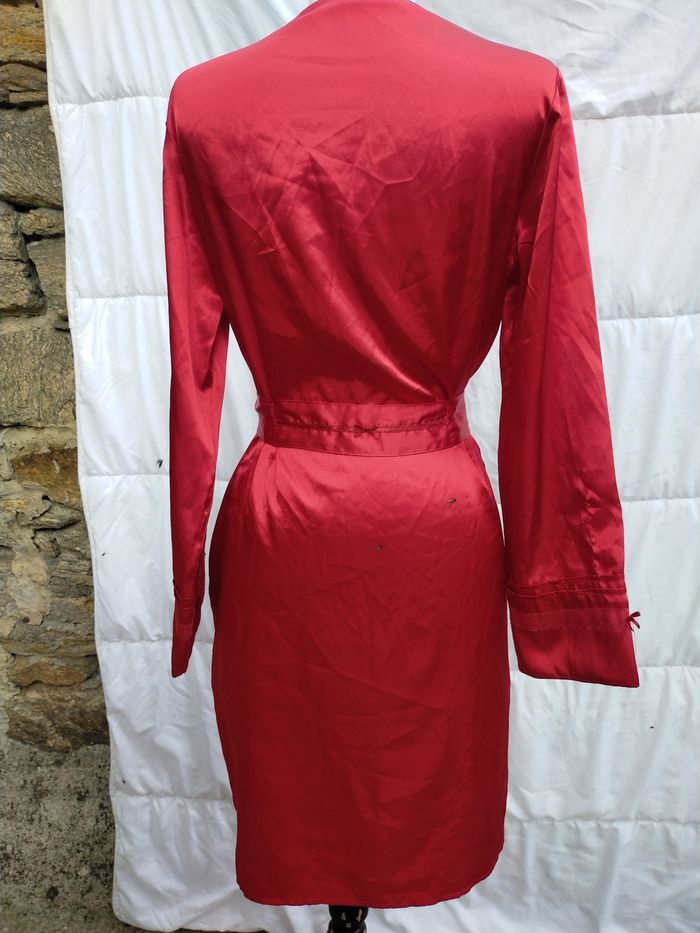 Peignoir satin - photo numéro 3