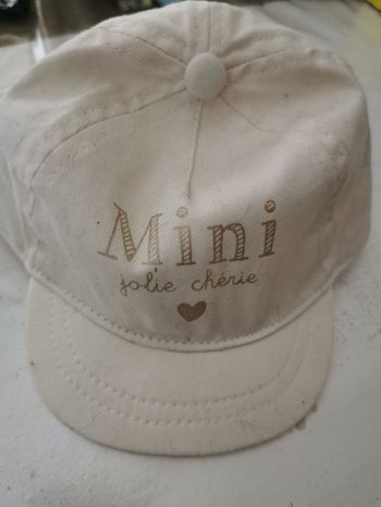 Casquette bébé fille