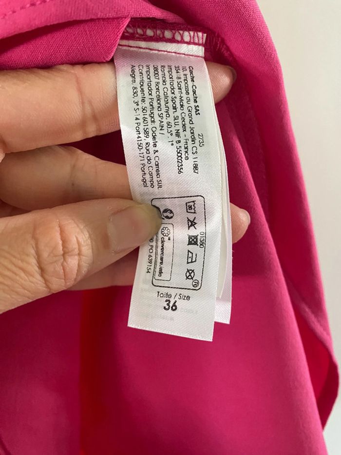 Robe Cache Cache Taille 36 - photo numéro 3