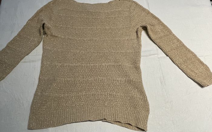 Pull en Lin Doré Enfant Ralph Lauren Taille P/P