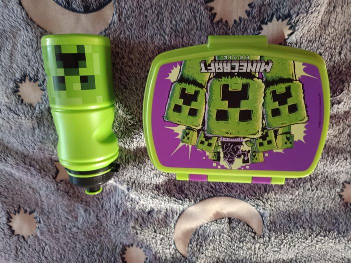 boite à gouter et gourde minecraft