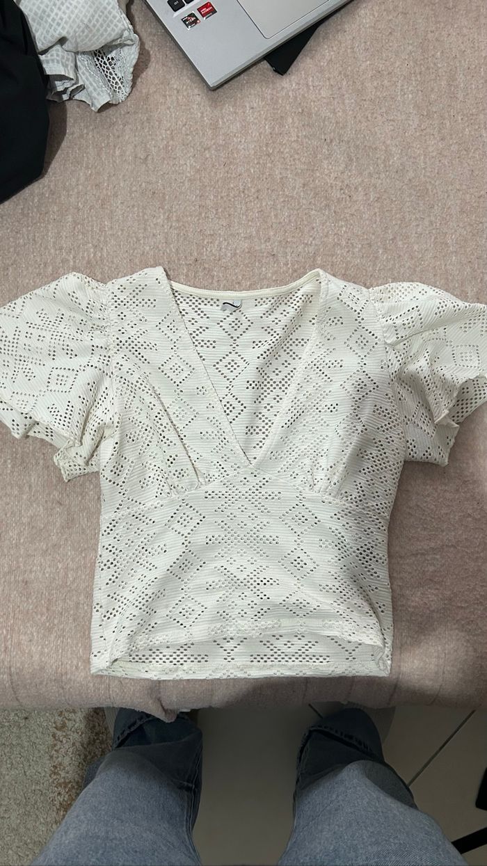 top d’été transparent