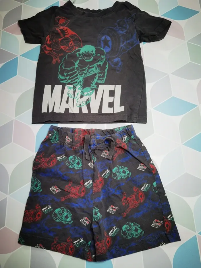 D4531 - ensemble garçon 12/18 mois - photo numéro 2