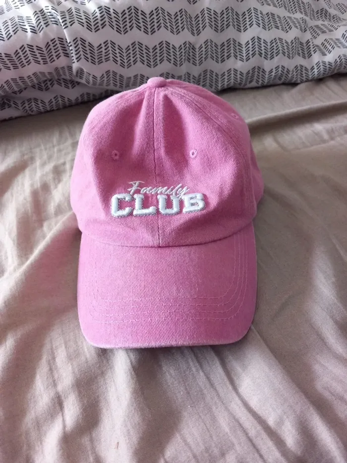 Family club casquette rose