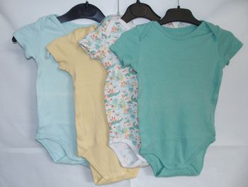 Lot 4 bodies 12 mois