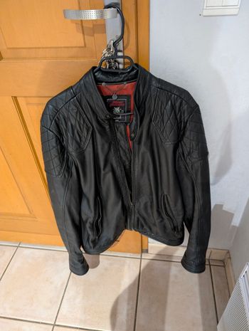 Veste en cuir diesel