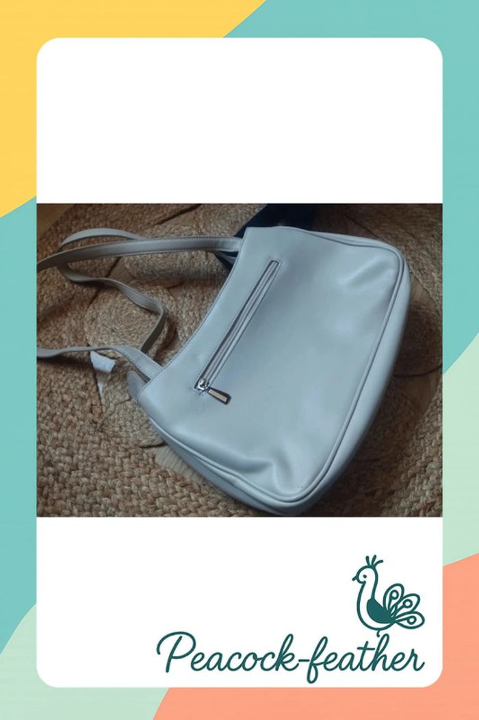 Sac à main crème - photo numéro 8