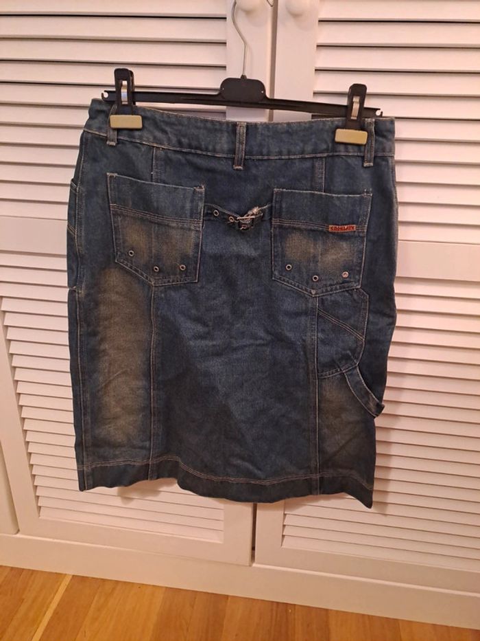 Jupe en jeans taille 42 - photo numéro 6