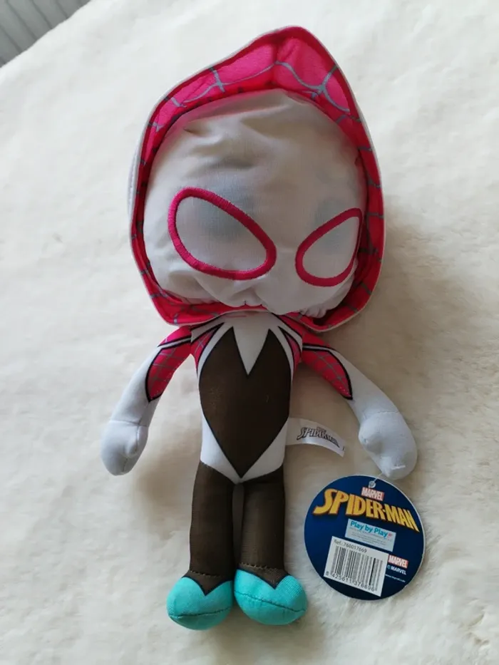 Peluche Spider-Gwen neuve avec étiquette - photo numéro 6