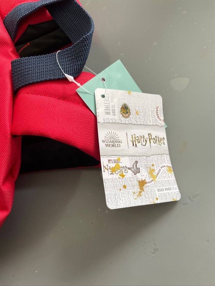 Grand sac à dos cartable Harry Potter rouge - photo numéro 8
