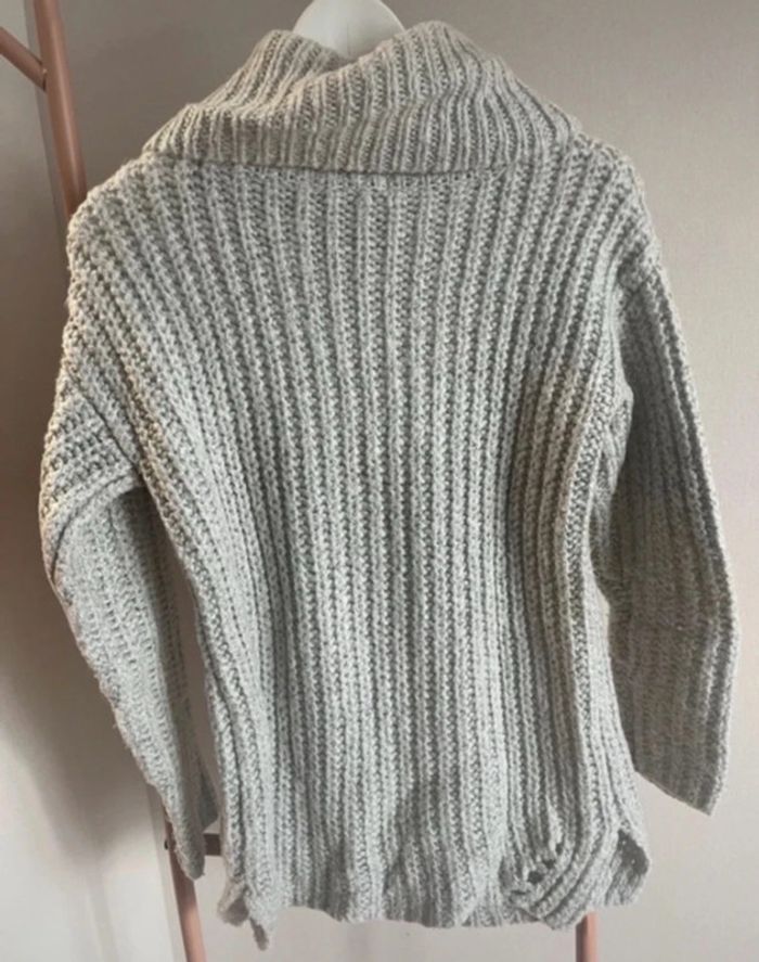 Pull gris - Etam - photo numéro 8