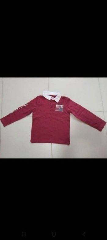 Polo manche longue 6 ans