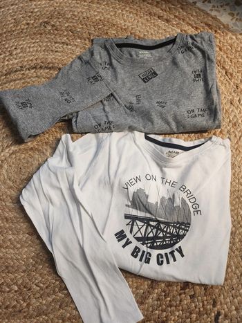Lot tee-shirt longue manche