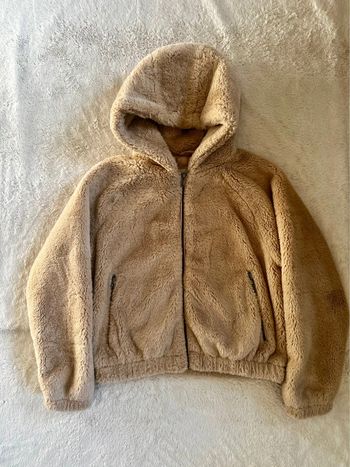 Veste fourrure pull&bear