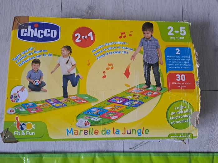 Marelle de la jungle tapis de jeu musical bébé Chicco - photo numéro 3