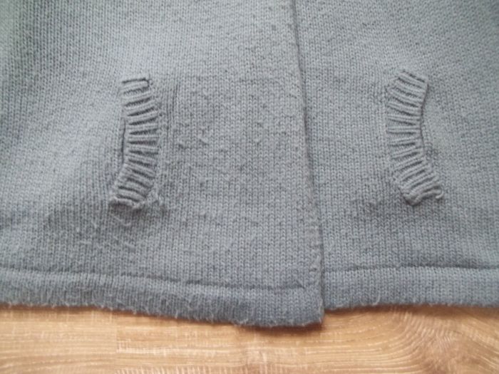 Gilet bleu La Redoute Création 46/48 - photo numéro 2
