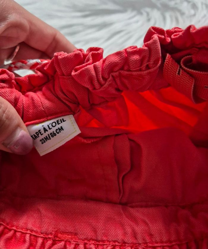 Pantalon corail Tape à l’œil – 18-24 mois / 86 cm - photo numéro 3