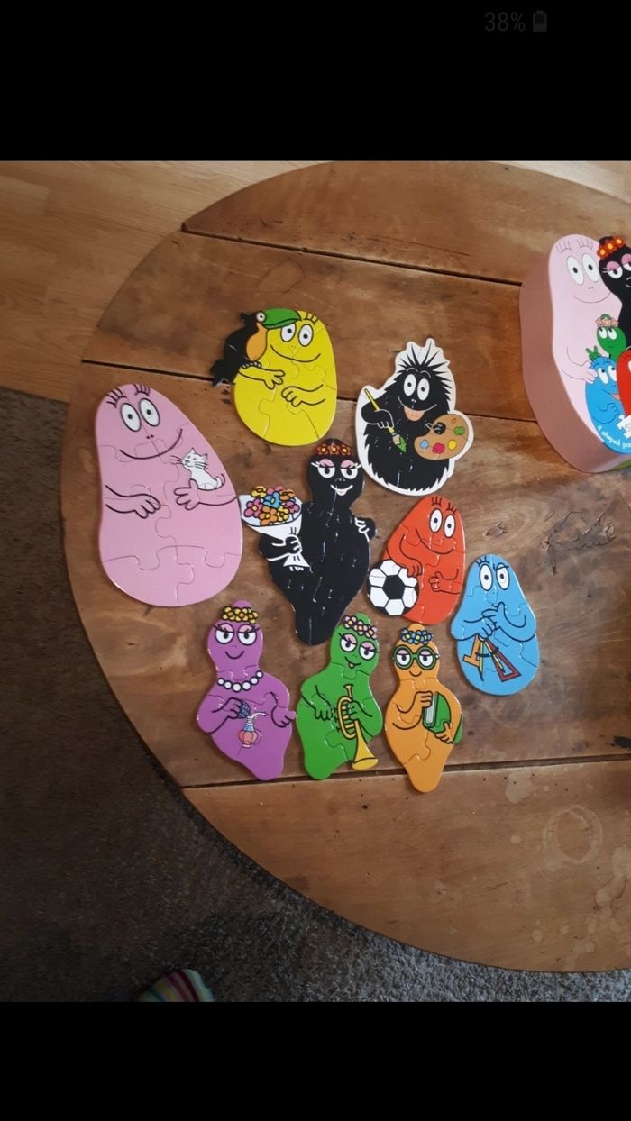 9 puzzles Barbapapa - photo numéro 3