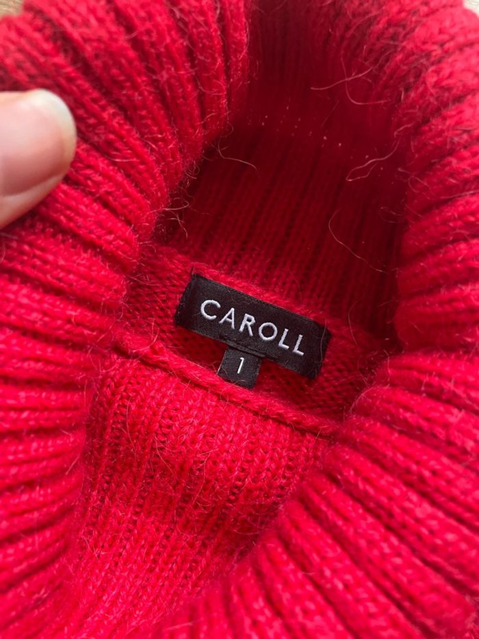 Pull rouge Caroll - photo numéro 2