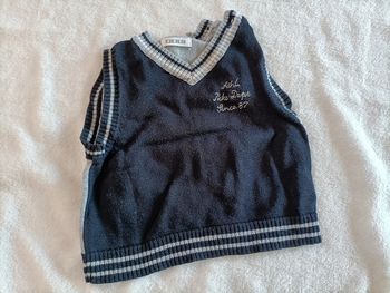 Pull sans manches 6 mois